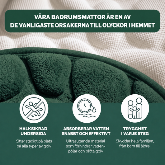 SKAGEN™ Rund Badrumsmatta